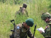 Kafunzi, Province du Nord Kivu, RD Congo: Les soldats des Forces armées de la RD Congo, avec l’appui de la Force de la MONUSCO, poursuivent la traque des groupes armés à l’est de la RD Congo. Photo MONUSCO/Alain Wandimoyi
