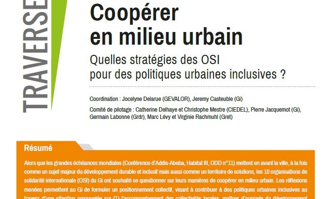 Traverses 45 - coopérer en milieu urbain