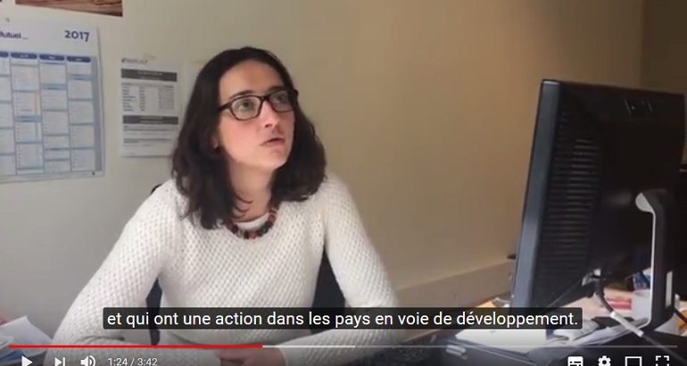 Témoignages vidéo sur le stage collectif évaluation des projets de développement, dans l'Allier (avril 2017)