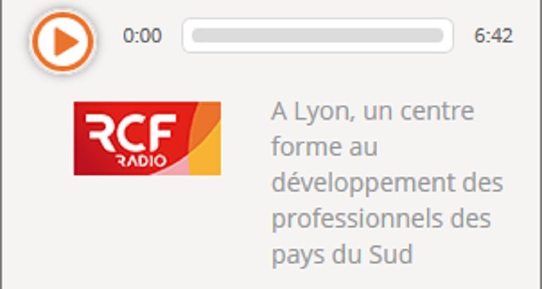 Émission RCF pour présenter le crowdfunding Développement Local pour l'Avenir