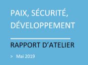 Page de garde document paix sécurite développement